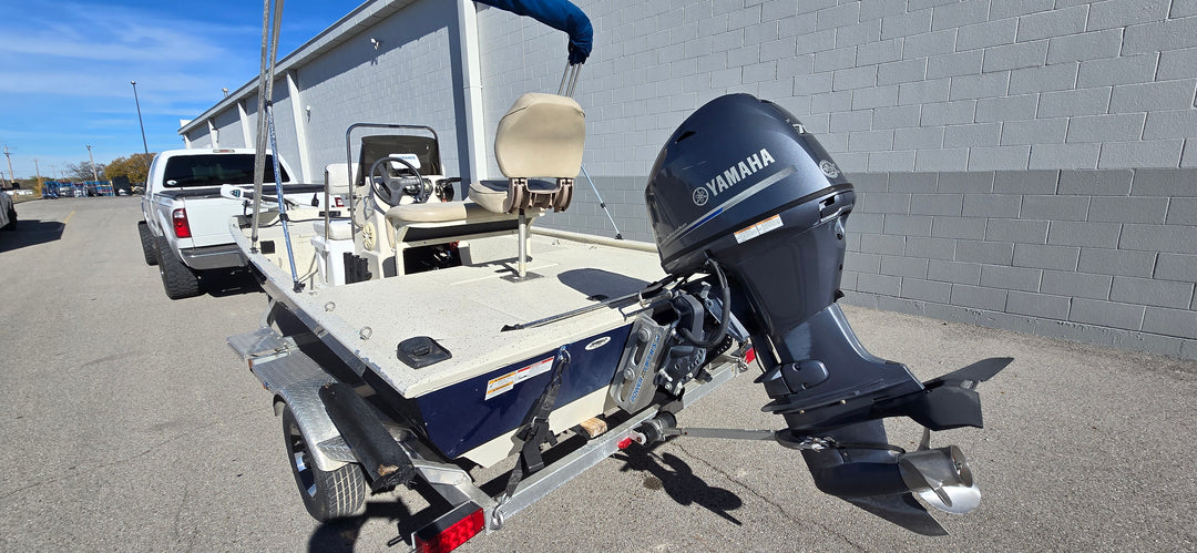 2016 Aluma-Weld Express XP18 Center Console Fishing Boat