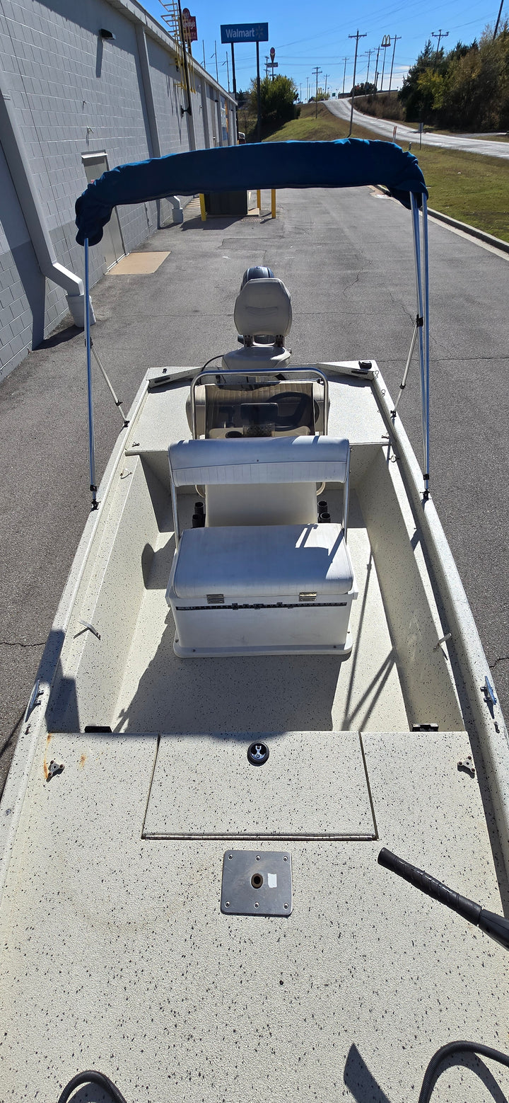 2016 Aluma-Weld Express XP18 Center Console Fishing Boat